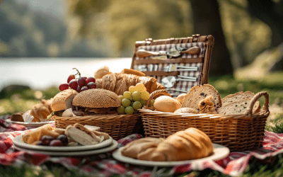 Delicious Artisan Wedding and Event Picnic Hampers